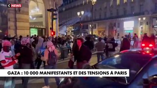 Manifestations Pro-palestiniennes : Des incidents ont éclatés hier soir dans le coeur de Paris et les forces de l'ordre ont du intervenir alors que près de 10.000 personnes étaient réunies en faveur de Gaza