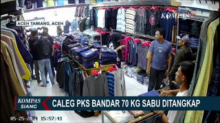 Sofyan, Caleg PKS Aceh Bandar 70 Kg Sabu Ditangkap Polisi