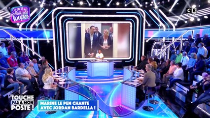 Marine Le Pen chante avec Jordan Bardella !