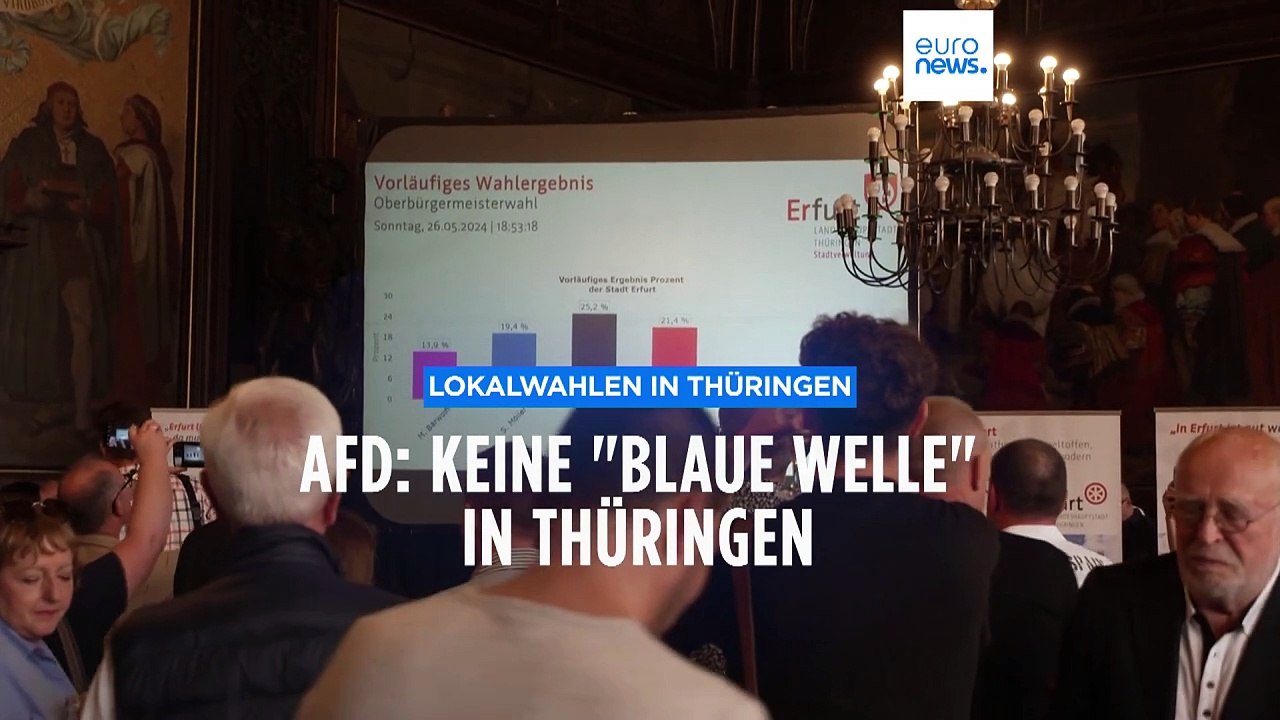 Lokalwahlen in Thüringen: 'Blaue Welle' nur verschoben?