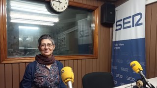 María José Payá, profesora del IES Hnos Amorós, en Radio Villena SER
