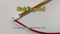 Goldisgood IR Lamp Infrared Quartz Halogen Heating Lamps on sale.