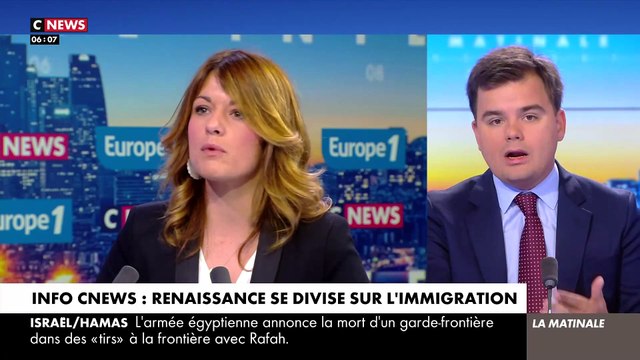 La majorité se déchire après les propos de sa députée Maud Brégeon faisant le lien entre délinquance et immigration, allant à l'encontre des propos de la tête de liste Valérie Hayer