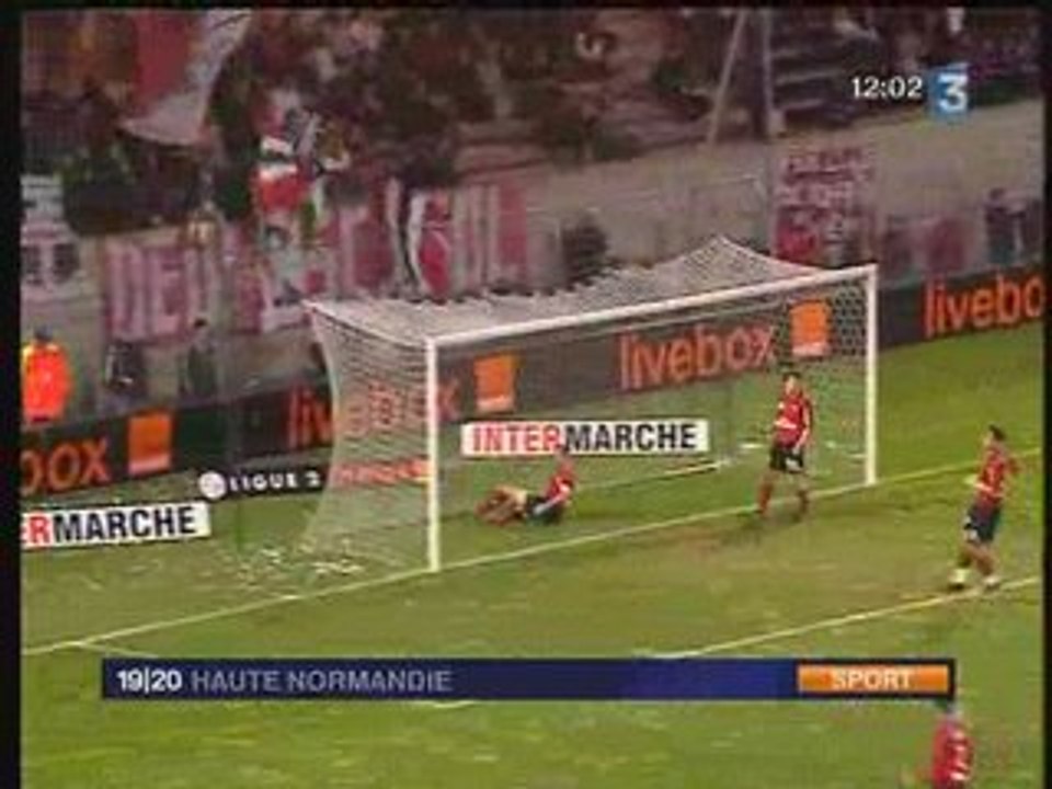 resumé guingamp - le havre france 3 hac