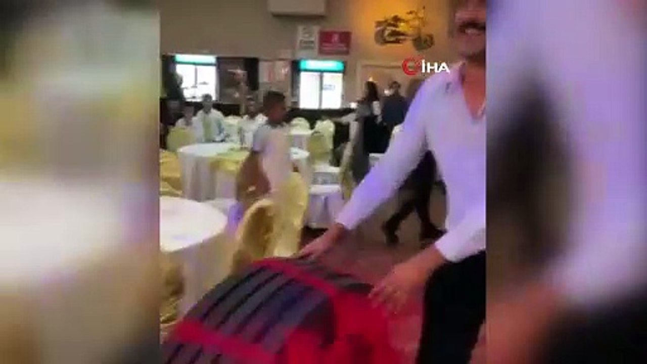 Damada böyle hediye görülmedi