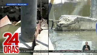 Kapuso Action Man: Poste ng kuryente sa gitna ng sapa; Napabayaang sirang spillway sa CamSur | 24 Oras