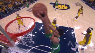 Jayson Tatum flies to the rim!