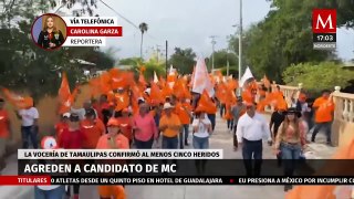 Agreden a balazos a Pedro Salazar, candidato de MC en Tamaulipas