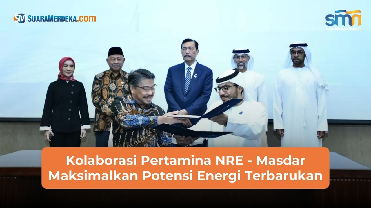 Kolaborasi Pertamina NRE - Masdar Maksimalkan Potensi Energi Terbarukan