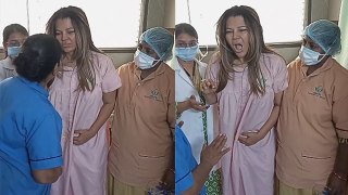 Rakhi Sawant First Crying Video After Tumour Surgery Inside Hospital Troll, Ex Husband Ritesh...