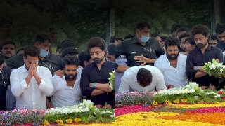 TDP కి షాకిచిన్న Jr NTR ఫ్యాన్స్ NTR Ghat వద్ద సీఎం నినాదాల హోరు | Oneindia Telugu