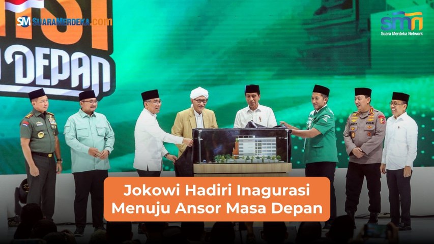 Jokowi Hadiri Inagurasi Menuju Ansor Masa Depan