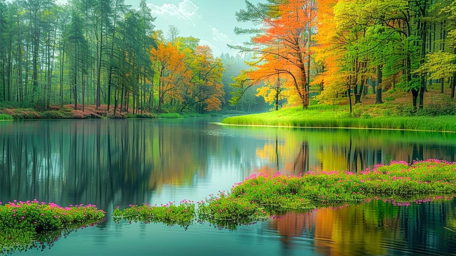⁣Relaxing Music With Rain Sounds - Beautiful Piano Music for Stress Relief, Studying and Relaxation