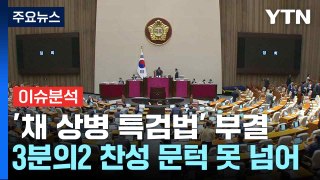 [정치 ON] 채 상병 특검법 부결... 찬성 179표·반대 111표·무효 4표 / YTN