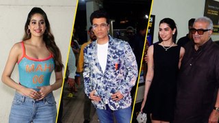 Janhvi Kapoor, Khushi Kapoor, Boney Kapoor, Karan Johar & More Dazzle At Mr. & Mrs. Mahi Screening