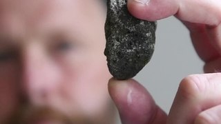 Brite will Meteoriten vor seinem Haus gefunden haben