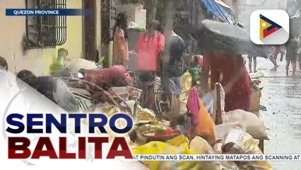 Pag-ulan, patuloy na nararanasan sa ilang lugar sa Quezon Province