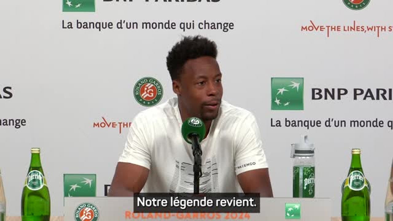 Roland-Garros - Monfils sur Nadal : "C'est important de regarder le King de la terre battue"