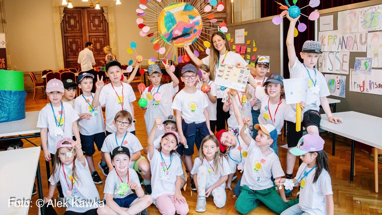 (PODCAST) Erstes Wiener Stärkenfest im Rathaus  - 300 Volksschulkinder zeigten ihre Stärken