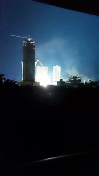 Explosão em subestação da Celesc causa apagão em Itajaí e Balneário Camboriú