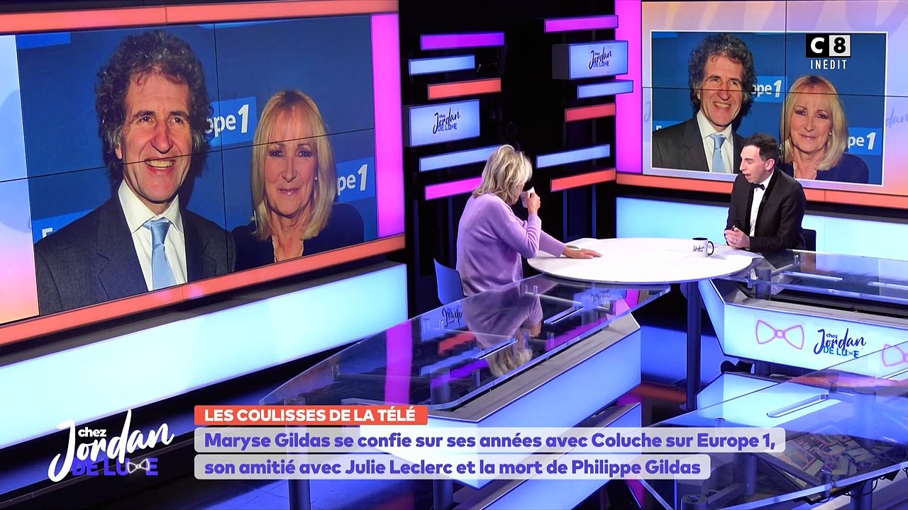 Maryse Gildas donne des nouvelles de Julie Leclerc, près de dix mois après la mort tragique de son mari Gérard Leclerc dans "Chez Jordan", C8