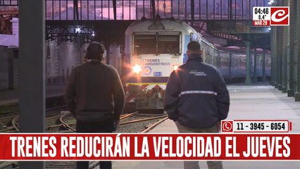 Atención: Trenes Argentinos anunció una inusual medida de fuerza para este jueves