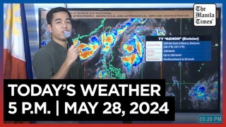 Today's Weather, 5 P.M. | May 28, 2024
