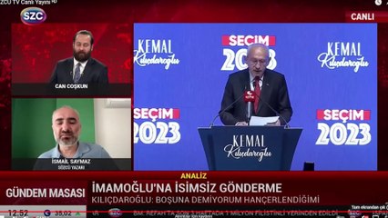 İsmail Saymaz:  31 Mart ile beraber Kemal Bey'e deönüş özlemi ortadan kalktı