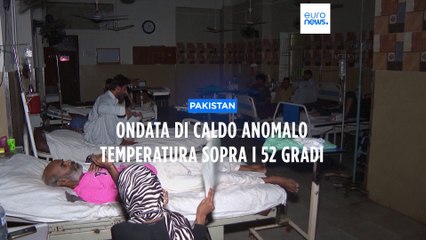 Télécharger la video: Ondata di caldo anomalo in Pakistan: temperature oltre i 52 gradi