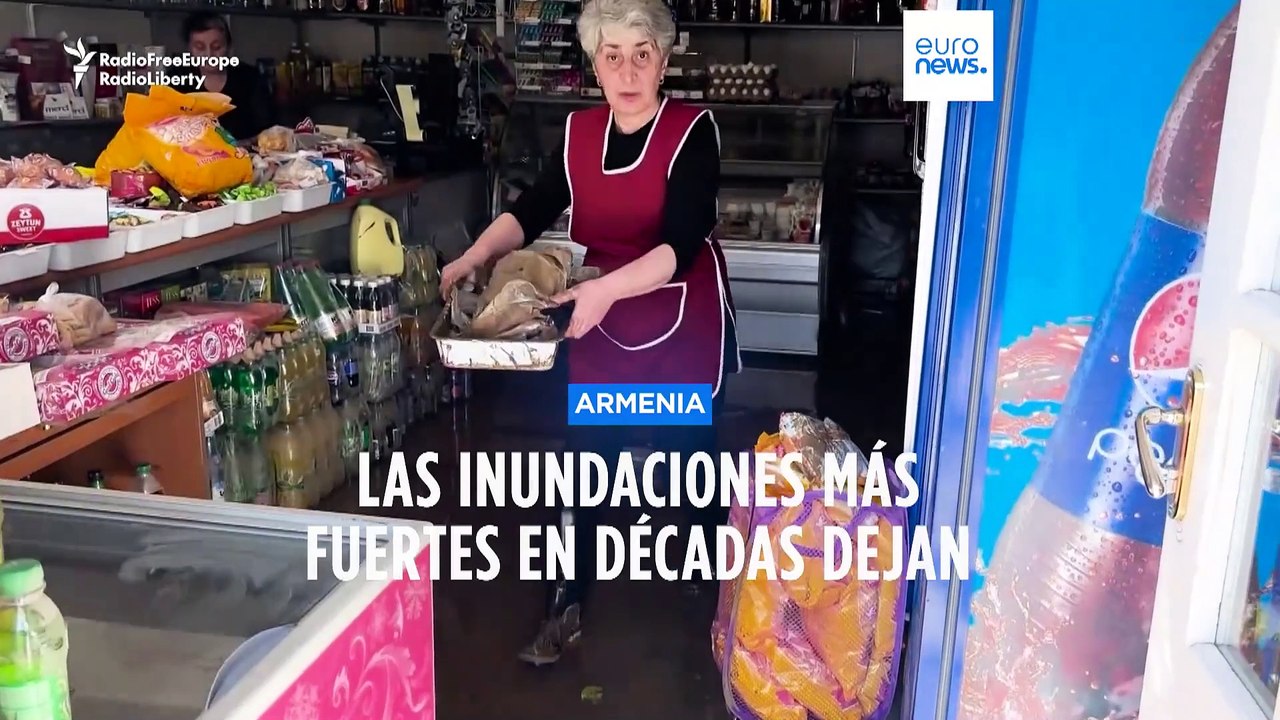 Las inundaciones más fuertes en décadas dejan al menos cuatro muertos en Armenia