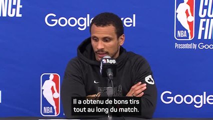 Celtics - Mazzulla sur Brown : "C'est un homme qu’on ne peut pas ébranler"