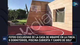 Fotos exclusivas de la casa de Mbappé en La Finca: 8 dormitorios, piscina cubierta y campo de golf