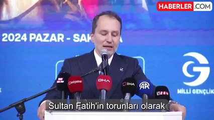 Fatih Erbakan: Amerikan doları ortadan kaldırılacak ve İslam dinarına geçilecek