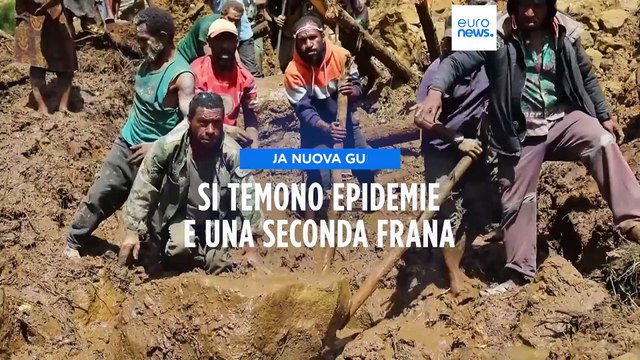 Papua Nuova Guinea, si temono una seconda frana e le epidemie