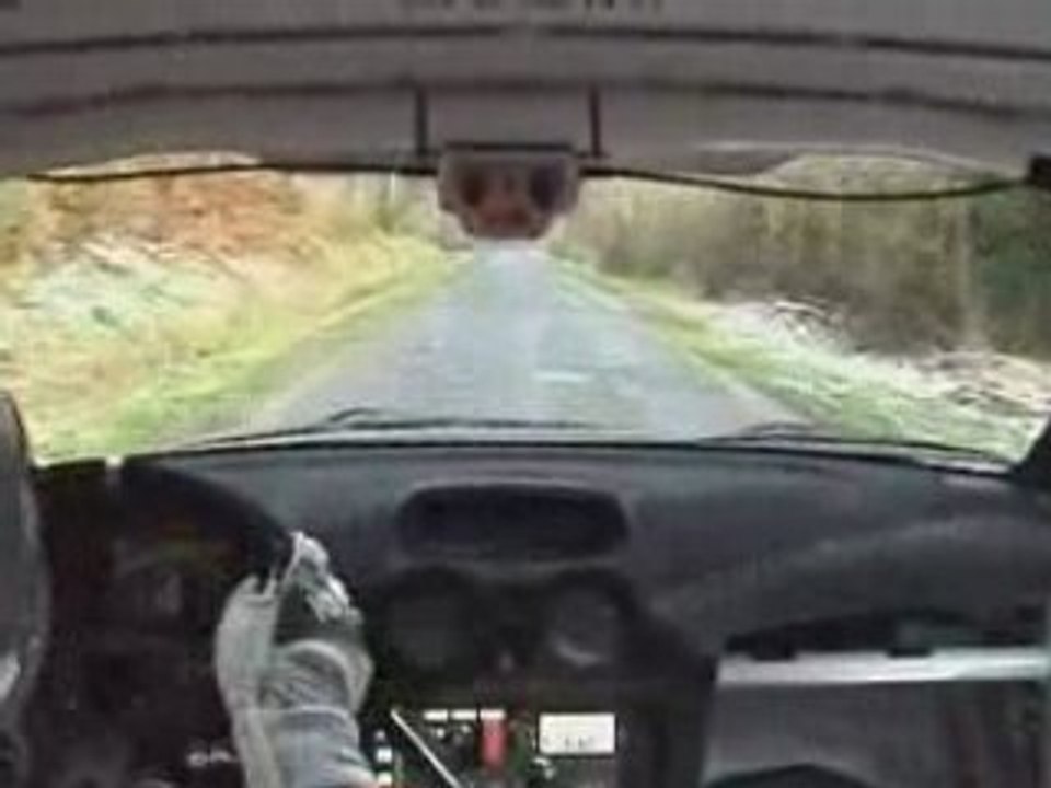 Rallye de Trois-ponts 2008 - Onboard Frédéric Beco