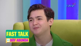 Fast Talk with Boy Abunda: Ang “best thing” sa pagiging anak ni Isko, ayon kay Joaquin (Episode 347)