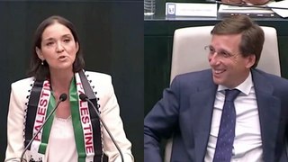 Martínez-Almeida se ríe en la cara de Reyes Maroto (PSOE): 