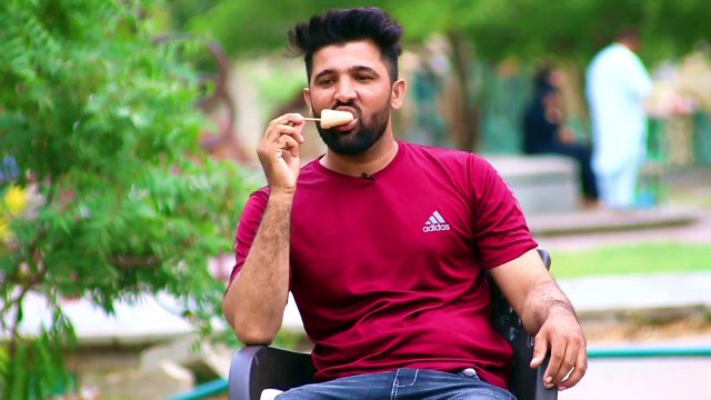 Blind Man Eating Ice Cream