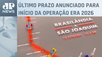 Linha 6-Laranja do metrô de SP prevê atraso em entregas de obras