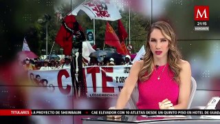 CNTE anuncia bloqueo en la Ciudad de México