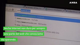 Il web sta scomparendo