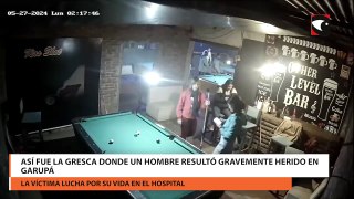 Así fue la gresca donde un hombre resultó gravemente herido en Garupá