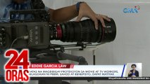 Batas na magbibigay-proteksyon sa movie at tv workers, nilagdaan ni PBBM; sahod at benepisyo, dapat matiyak | 24 Oras