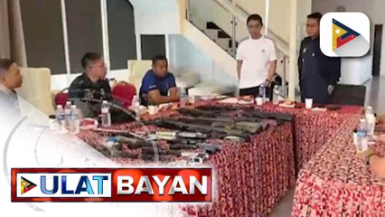 Barangay captain na kabilang sa liderato ng simbahan ni Quiboloy, isinuko ang mga lisensyadong...