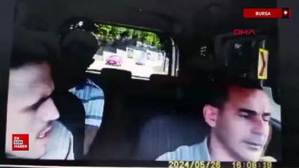 Bursa'da taksiciyi darbeden şüpheli gözaltına alındı