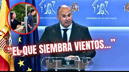 TELLADO (PP) DEFIENDE A NDONGO y el "jarabe democrático" a IGLESIAS Y MONTERO: "El que siembra vientos..."