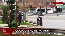 Bolu'da 'çocuklarım aç' eylemi yapan adamın üzerine kayıtlı 6 araç çıktı