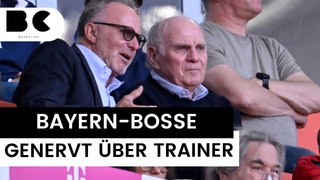 FC Bayern: Bosse sind genervt von hohen Trainerkosten!