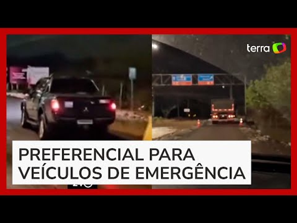 Terceiro 'corredor humanitário' começa a receber veículos em Porto Alegre