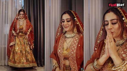 Isha Malviya ने लगाया माथे पर सिन्दूर, पहनी हाथों में चूड़ियां, आखिर किसके लिए बनी दुल्हन! #Video